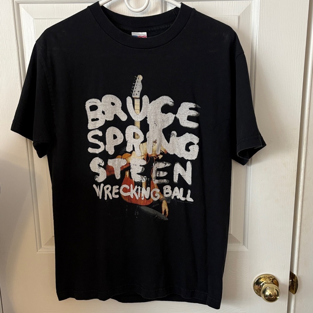 NWOT Bruce Springsteen & EStreet Band Wrecking Ball Tour T-Shirt M Unisex
